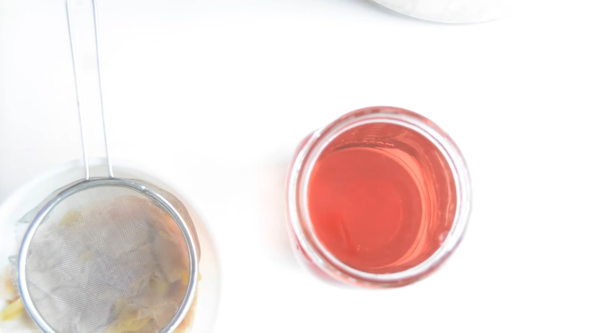 Rose Water in Clean Container