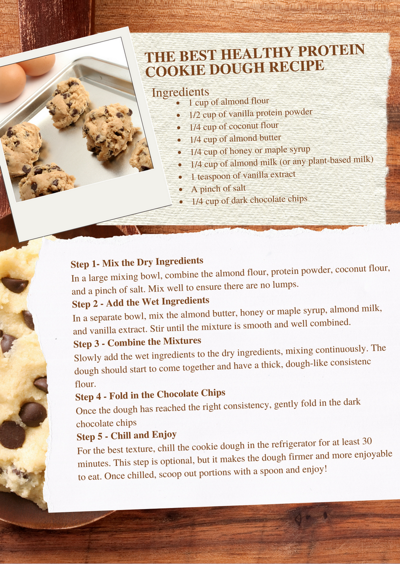 The Best Healthy Protein Cookie Dough Recipe