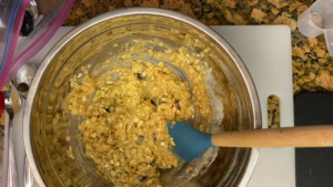 mixing dry ingredients