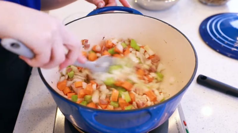 The Best Creamy Mushroom Stew with Bacon _ The Ultimate Comfort Food!