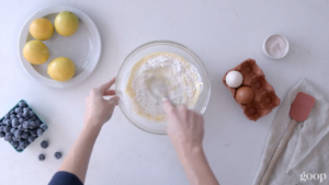 image showing flour beforwe mixing